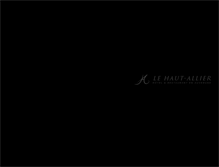 Tablet Screenshot of hotel-lehautallier.com